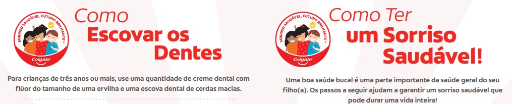 Folheto da Familia - Como escovar os dentes